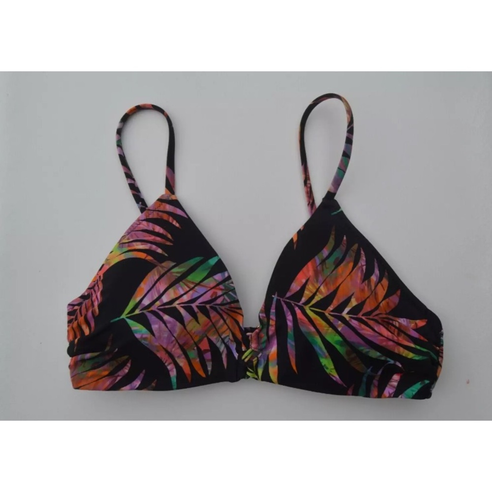 Shade and Shore Tropical Bikini Top 34 C